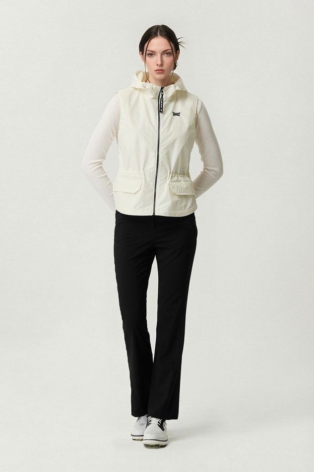 WOMEN WIND SWING WOVEN VEST