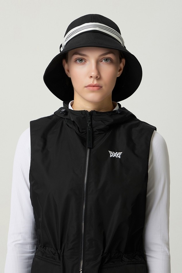 WOMEN NEW SHAPE RIBBON BUCKET HAT