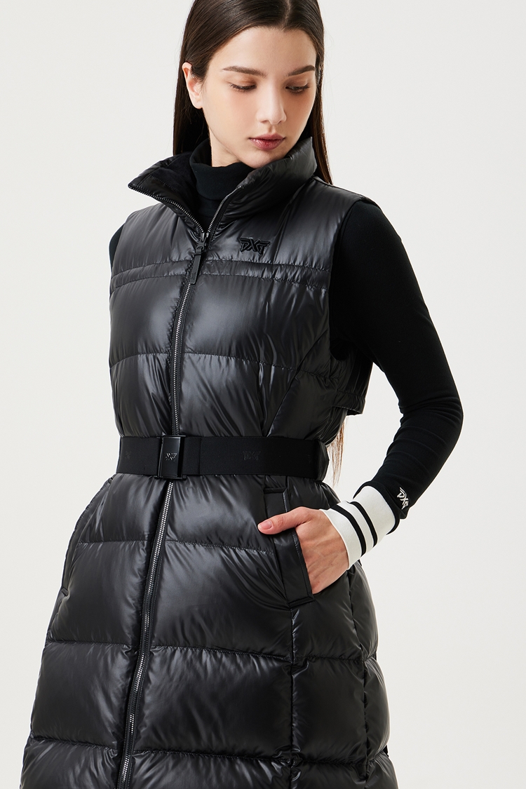 WOMEN WINTER LONG DOWN VEST