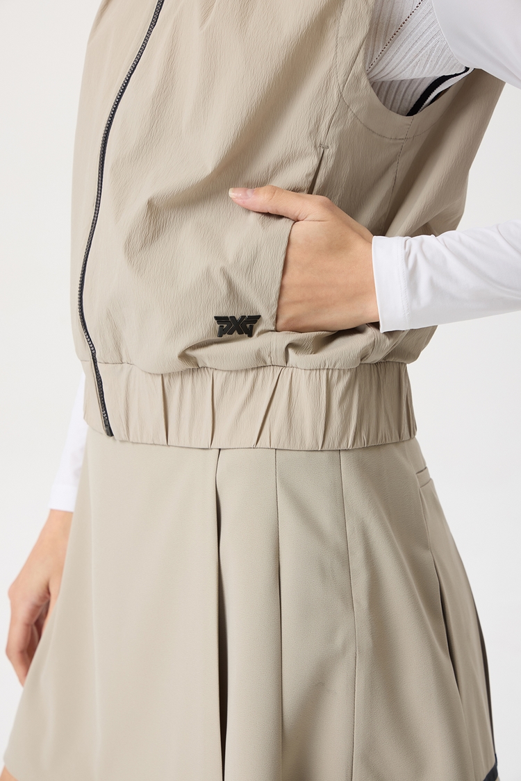 WOMENS SUMMER NEW SILHOUETTE WOVEN VEST