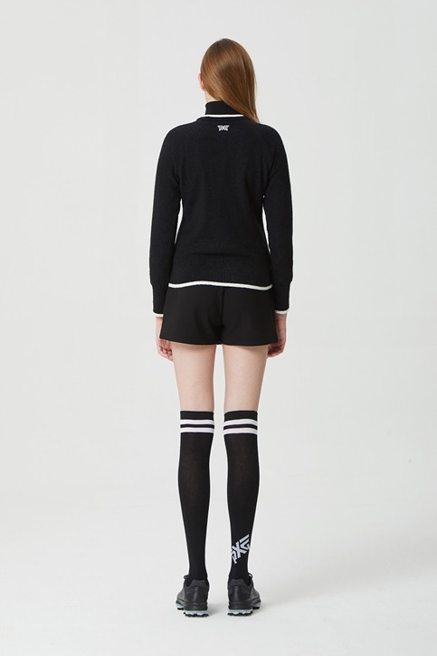 WOMEN WINTER WINDPROOF HIGH NECK PULLOVER SWEATER