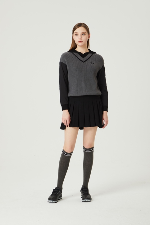 WOMENS HYBRID HOODED SWEATER