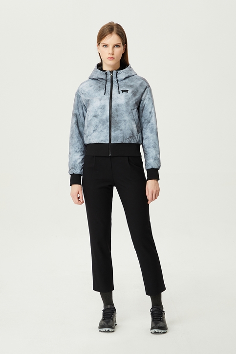 WOMENS REVERSIBLE HOODED JUMPER