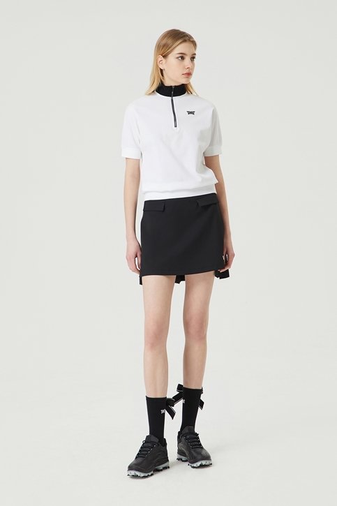 SUMMER BACK PLEATED SKIRT
