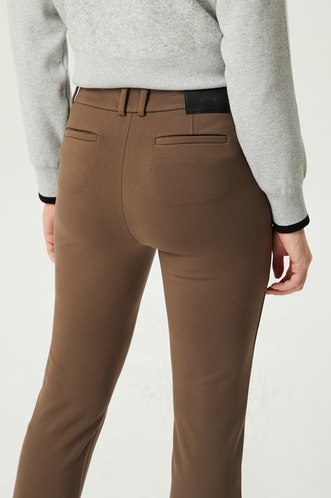WOMEN WINTER TRICOT BOOTS CUT PANTS