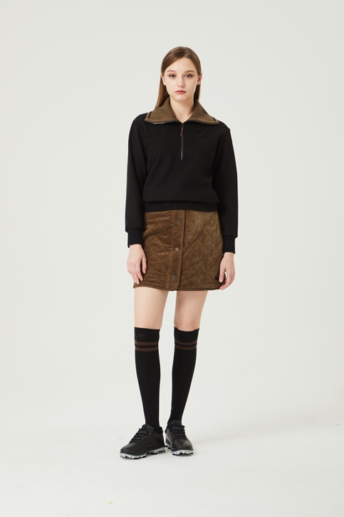 WOMEN WINTER DIA QUILTED PADDED SKIRT