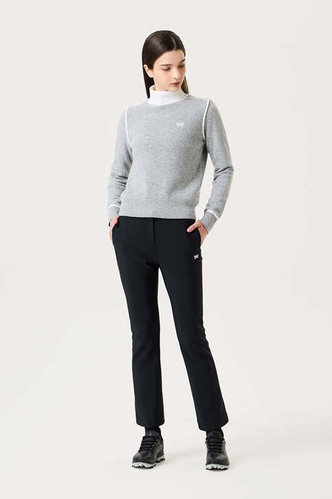 WOMEN WINTER WINDPROOF HIGH-NECK SWEATER