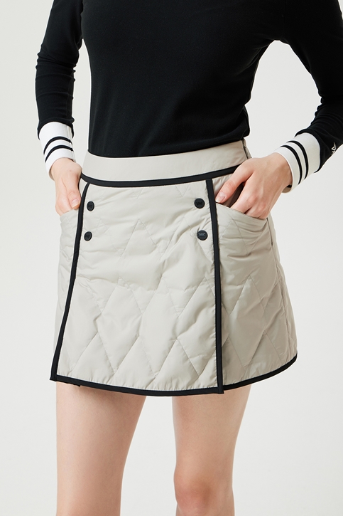 WOMEN WINTER PADDED SKIRT