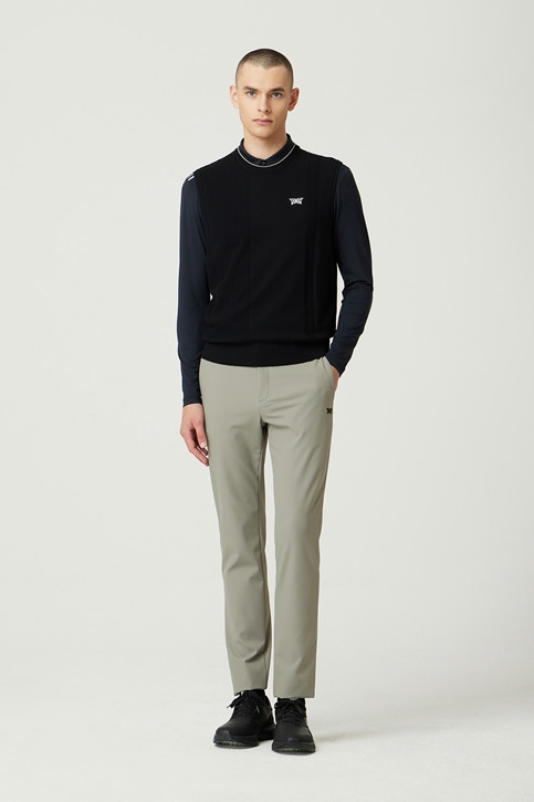 ROUND NECK SWEATER VEST