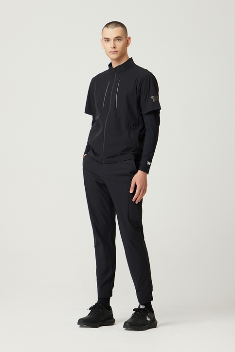 SHORT-SLEEVED SWING JACKET