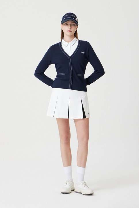 WOMEN V NECK SWEATER CARDIGAN