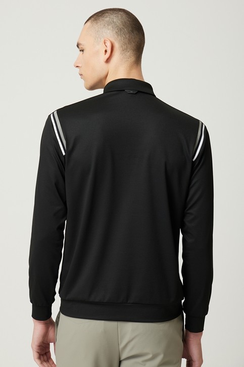 LOOSE FIT COLLAR LONG-SLEEVE