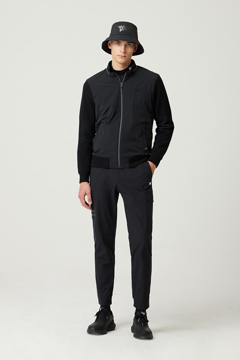 HYBRID FULL ZIP-UP SWEATER