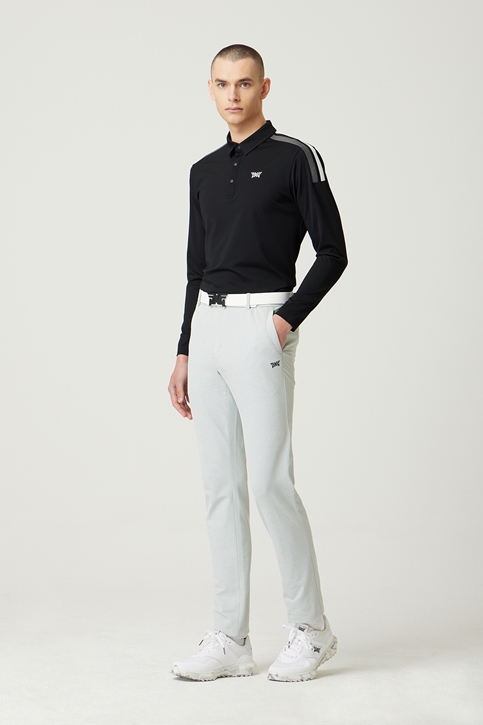 TWO-TONE COLOR POINT PANTS