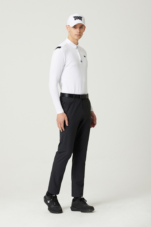 TWO-TONE COLOR POINT PANTS