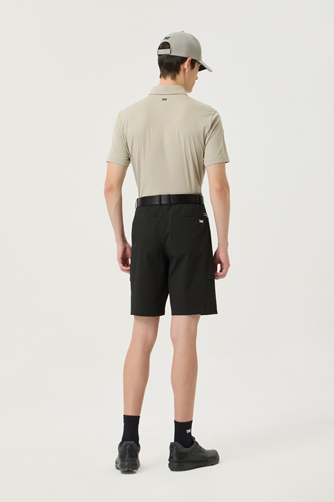 COLOR POINT COLLAR SHORT-SLEEVE