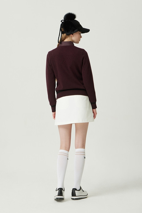 WOMEN WINTER KNIT HYBRID SWING DOWN JACKET