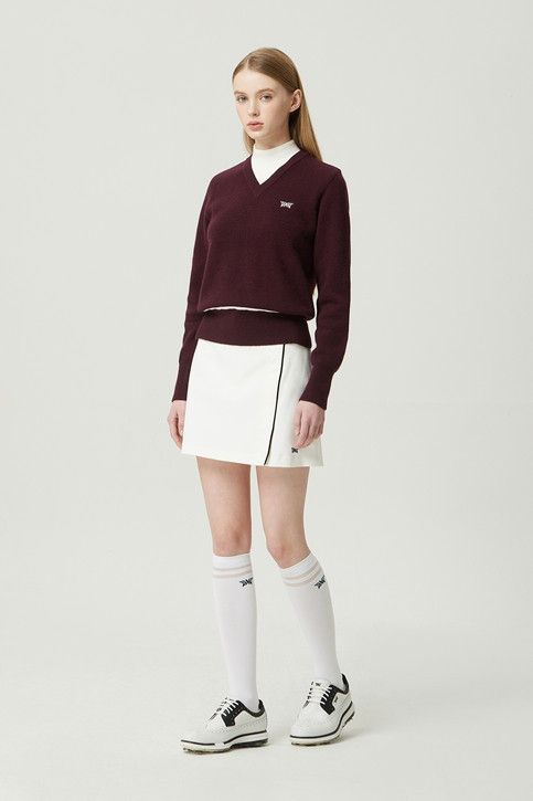 WOMEN WINTER A-LINE WRAP SKIRT