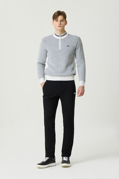 WINTER HALF ZIP-UP WINDPROOF SWEATER