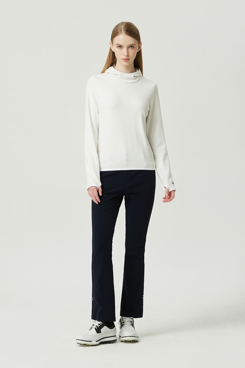 WOMEN WINTER MINI HOOD LONG-SLEEVE