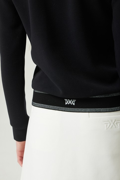 WOMEN WINTER BACK ZIP COLLAR LONG-SLEEVE