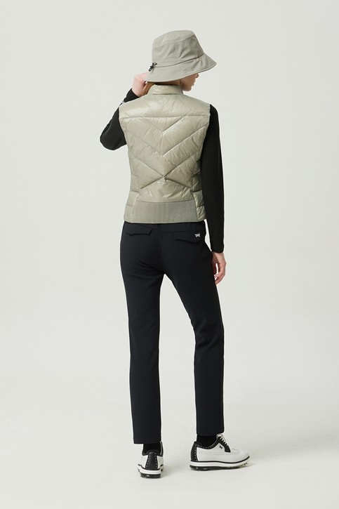WOMEN WINTER LIGHT WEIGHT SWING DOWN VEST