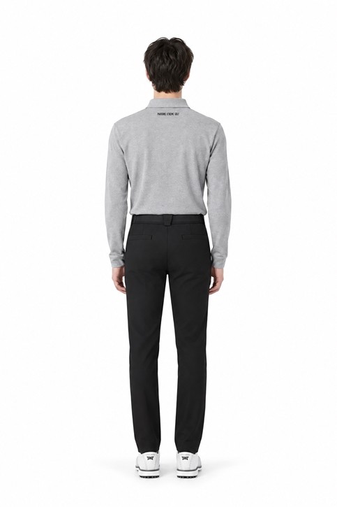 MEN ESSENTITAL BRUSHED COLLAR LONG SLEEVE PKFCM211112 M/GREY 상품 이미지 4