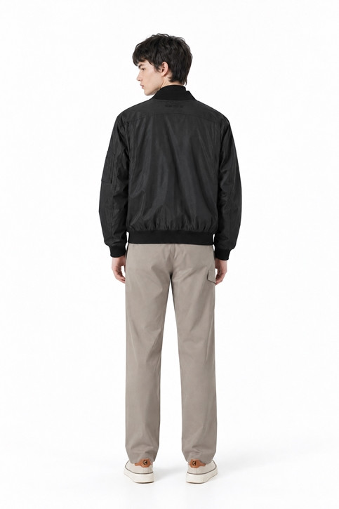 MEN GENO MA-1 JACKET PKFCM610321 BLACK 상품 이미지 4