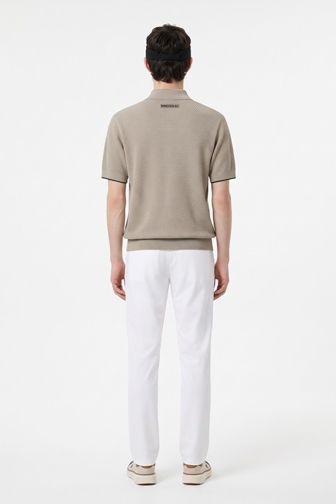 MEN ESSENTIAL STANDARD FIT PANTS PKFPM510201 WHITE 상품 이미지 4