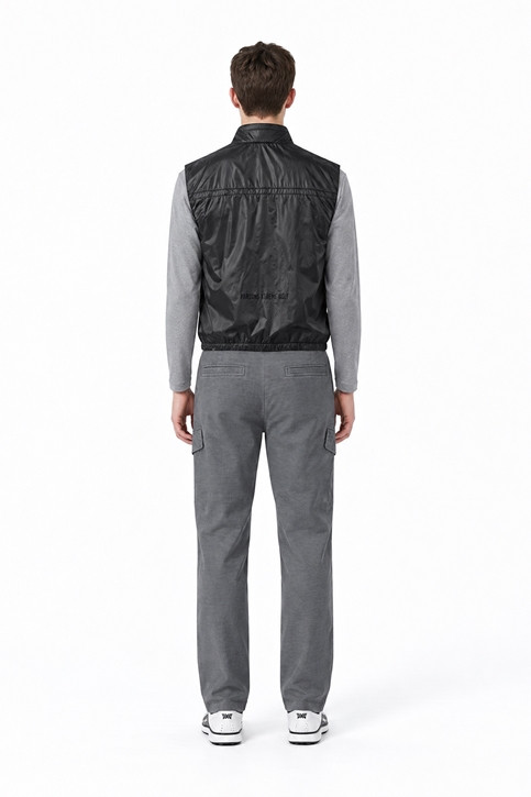 MEN DYEING SEMI-TAPERED FIT PANTS PKFPM510711 L/GREY 상품 이미지 4