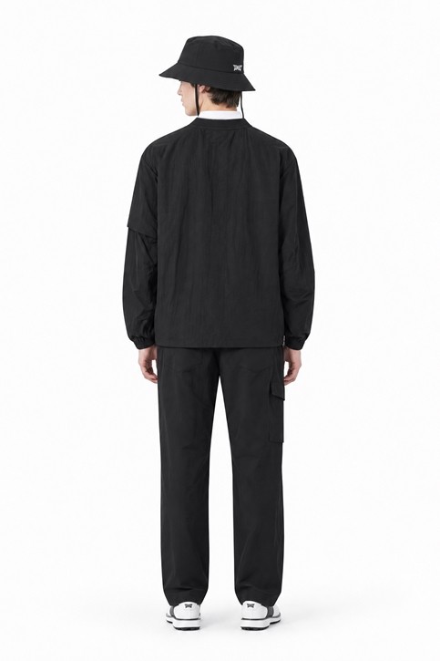 MEN ANORAK JACKET PKFPM610421 BLACK 상품 이미지 4