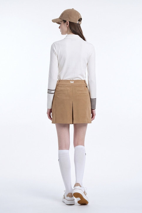 WOMEN SLEEVE DETAIL LONG SLEEVE PKFPW211001 WHITE 상품 이미지 4