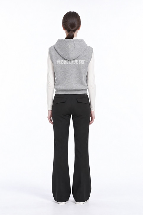 WOMEN HOODED KNIT VEST PKFPW420712 12,21 상품 이미지 4