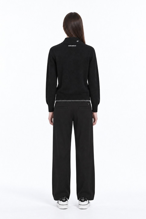WOMEN SIDE PLEAT WIDE PANTS PKFPW510721 21 상품 이미지 4