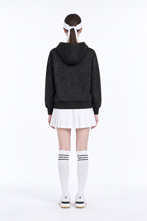 WOMEN PLEATED SKIRT PKFPW560101 WHITE 상품 이미지 4