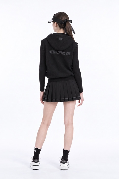 WOMEN WARM BLEND SKIRT PKFPW560421 BLACK 상품 이미지 4