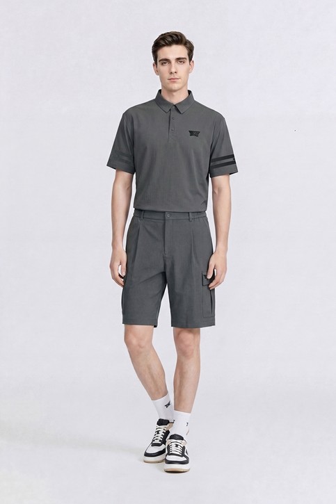 MEN NEW TEXTURED COOLING SHORT PANTS