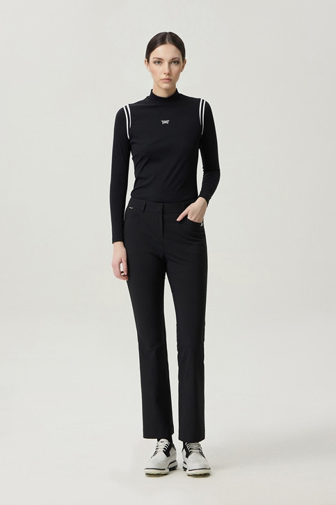 WOMEN COOL SLEEVE MOCK NECK LONG SLEEVE