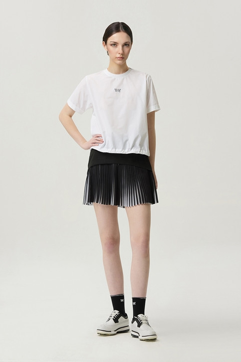 WOMEN ROUND NECK ANORAK SHORT SLEEVE