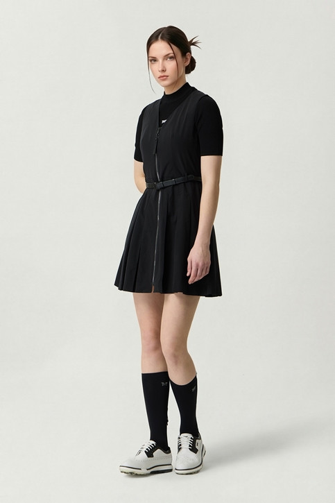 WOMEN ZIP-UP ONEPIECE