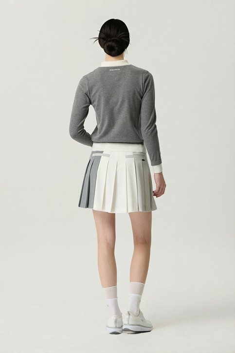 WOMEN FAKE LAYERED SWEATER