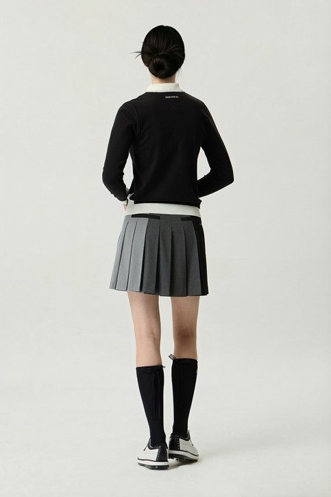 WOMEN FAKE LAYERED SWEATER