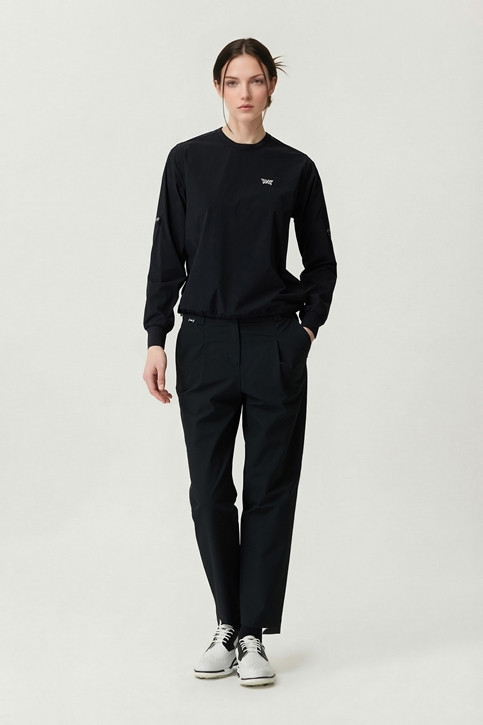 WOMEN TAPERED FIT PANTS