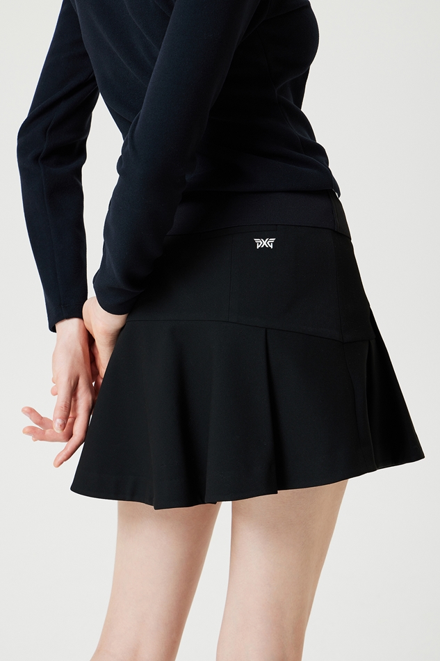 WOMEN WINTER UNBALANCED FLARE SKIRT