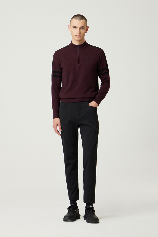 HALF ZIP-UP SWEATER