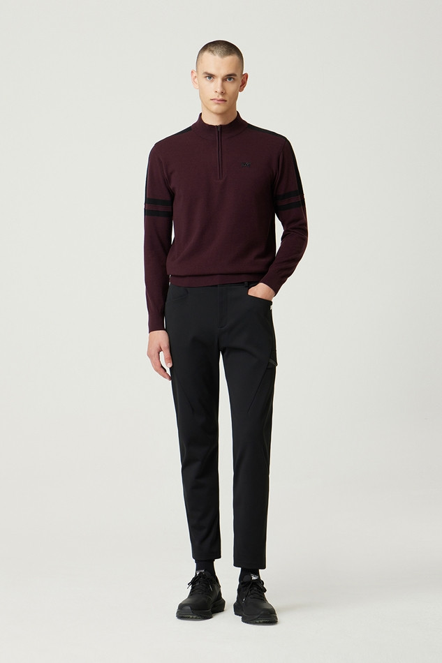 HALF ZIP-UP SWEATER