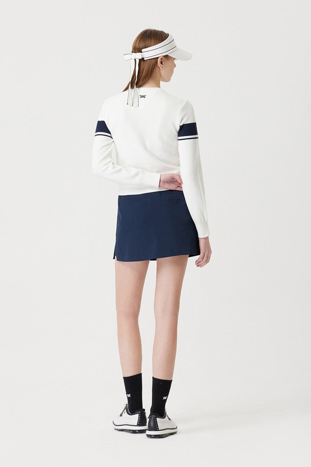 WOMEN LINE POINT SWEATER