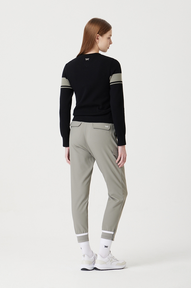 WOMEN LINE POINT SWEATER