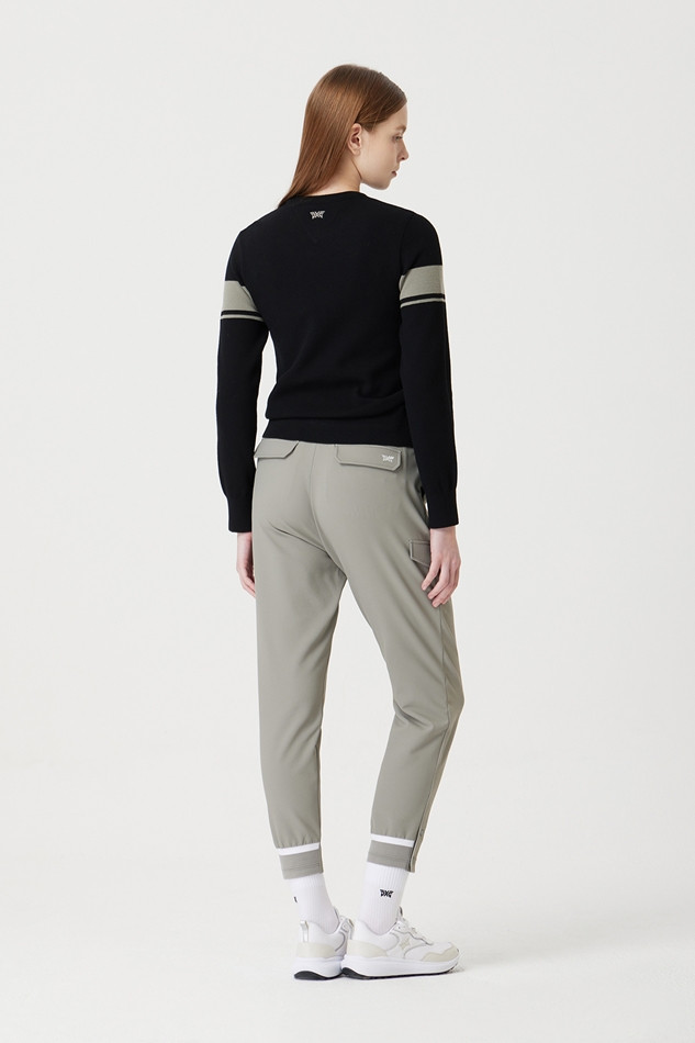 WOMEN LINE POINT SWEATER