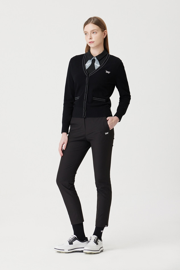 WOMEN V NECK SWEATER CARDIGAN